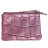 Porte-monnaie chouia croco violet